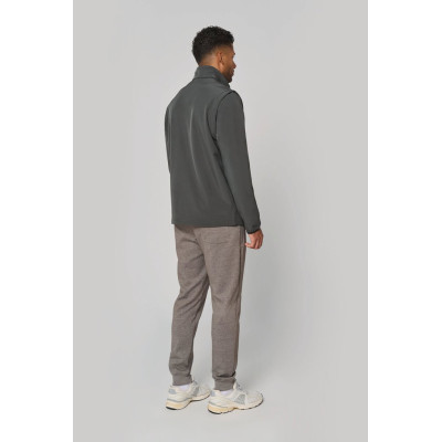 UNISEX detachable sleeves softshell jacket